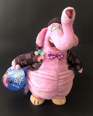 DISNEY PIXAR INSIDE Out Bing Bong Pink Elephant 8” Plush Stuffed Animal ...