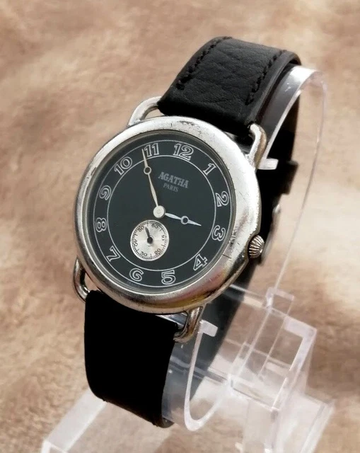 Montre Femme LBMDJ Classique - Cadran Blanc, Bracelet Cuir Synthétique Blanc - Mouvement Quartz - Neuf Sans étiquette