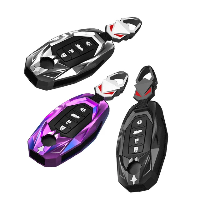 Zinc Alloy Car Smart Remote Key Fob Case Cover Holder Fit For Nissan Infiniti