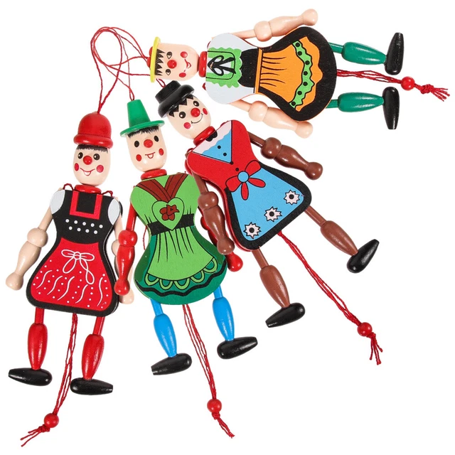 4 PCS Doll String Puppet for Children Creative Decoration £
