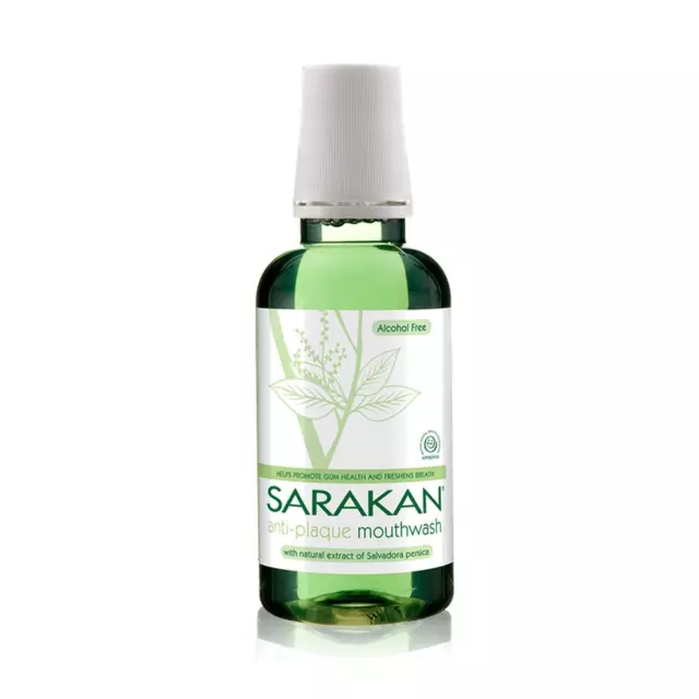 💚 Sarakan Natural Anti-plaque Mouthwash 300ml