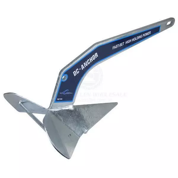 4kg DC Delta Galvanised Anchor Lloyds approved Fishing Mooring Boat Marine