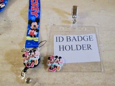 Lanyard ID Badge Card Holder,Disney Medical,Nurse, ICU,ER,Teacher,Pediatric