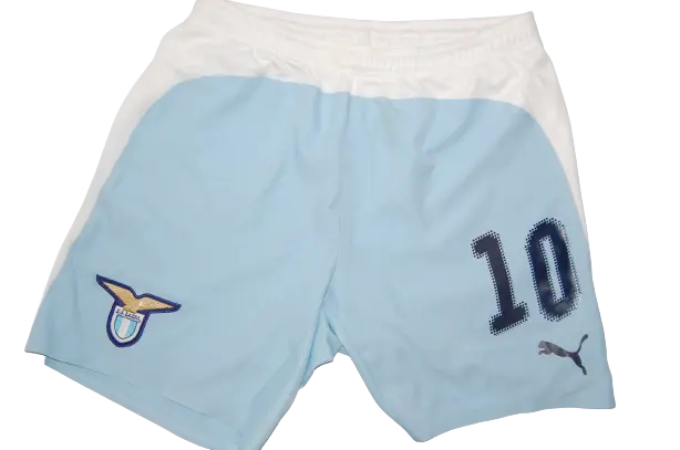 Pantaloncino Lazio #10 (Zarate) home away shorts short 2009-2010