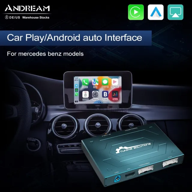 Andream Wireless Apple CarPlay MMI Interface Retrofit For Mercedes Benz NTG 5.x