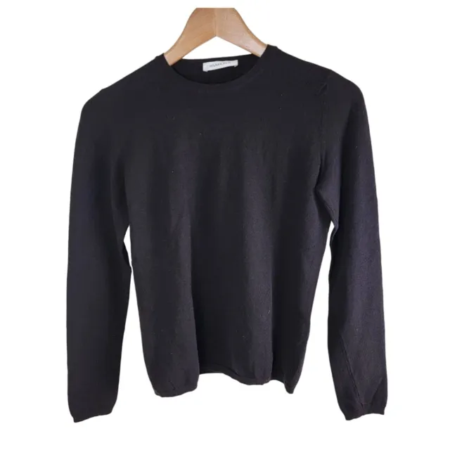 RIVAMONTI by Brunello Cucinelli Wool Sweater Womens size M Brown Long Sleeve