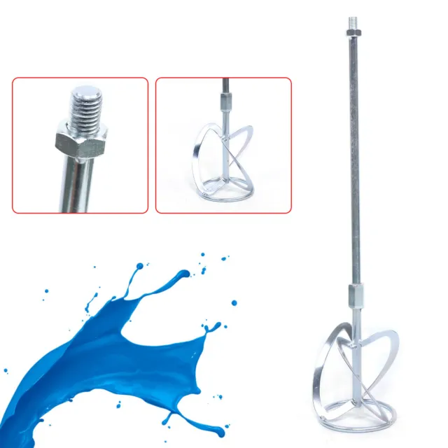 Handheld Concrete Mixer 60cm Mixing Stirring Rod Tool For Mixing Cement Paint