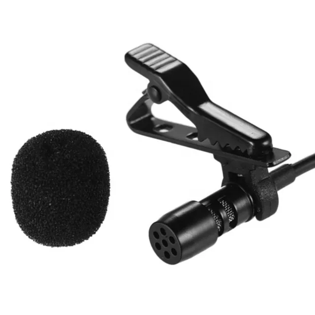 Omni-Directional Lavaliere Microphone For All Wireless Body Pack Transmitters