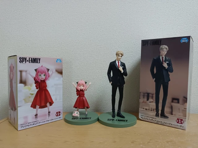 SPY X FAMILY Loid Anya Forger PM Premium Party Figure set SEGA $21.69