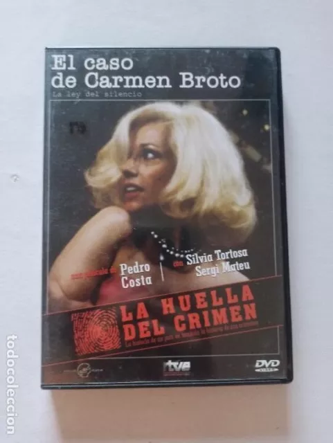 Dvd El Caso De Carmen Broto - La Huella Del Crimen - Pedro Costa (027)