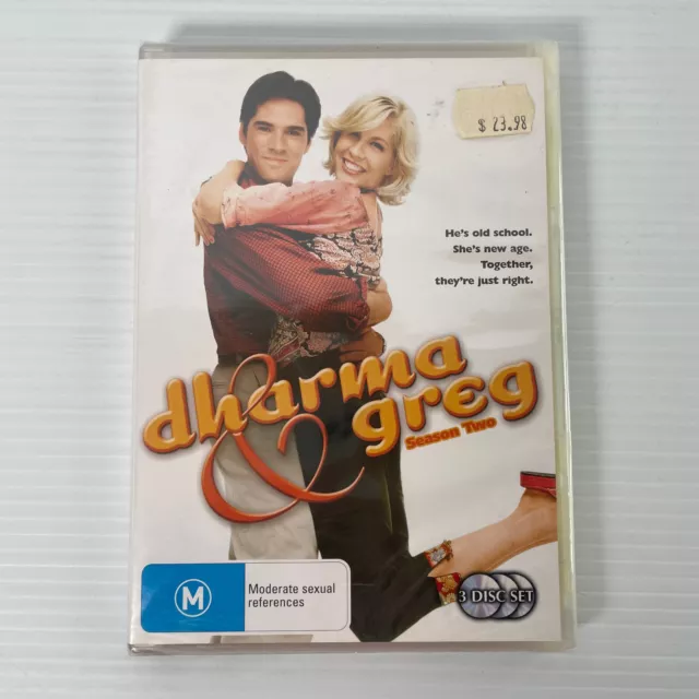 Dharma and Greg : Season 2 DVD, Region 4 Collector's Edition NEW & SEALED 3 Disc