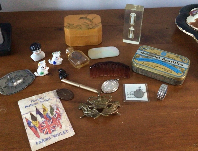 Job Lot Vintage Collectables, Curios, 18 Pieces