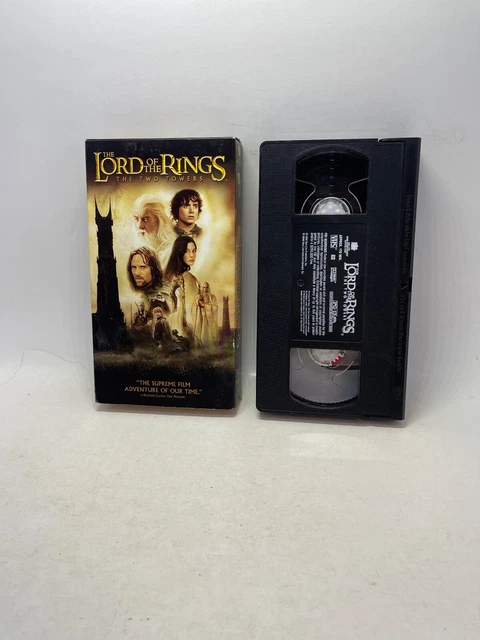 LORD OF THE Rings The Two Towers VHS 2002 **Buy 2 Get 1 Free** £10.60 ...