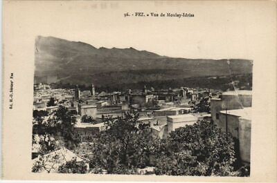 CPA ak fez morocco view of moulay-Idriss (10279)