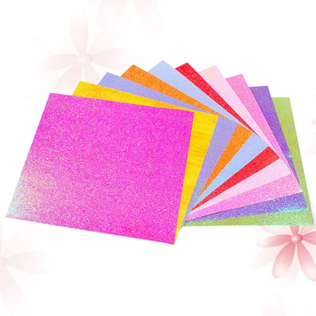 400 piezas de suministros escolares de papel origami japonés cuadrado