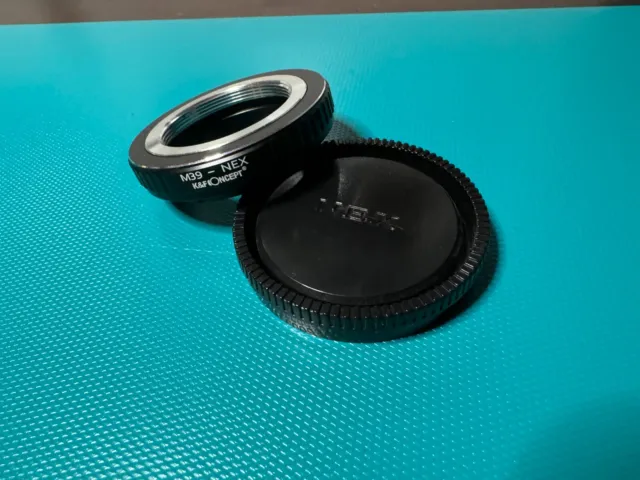 Bague pour objectif M39 LTM Leica à VIS sur Sony A7 NEX - K&F concept