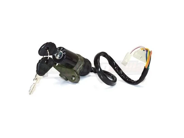 Kit Serrure Tableau De Bord Avec Clé Pour Yamaha BW'S Next - Marque TNT, Référence 208222 - Neuf