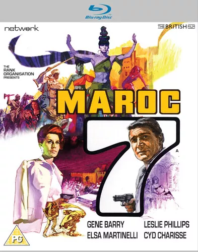 Maroc 7 Blu-ray (2020) Gene Barry, O'Hara (DIR) cert PG ***NEW*** Amazing Value