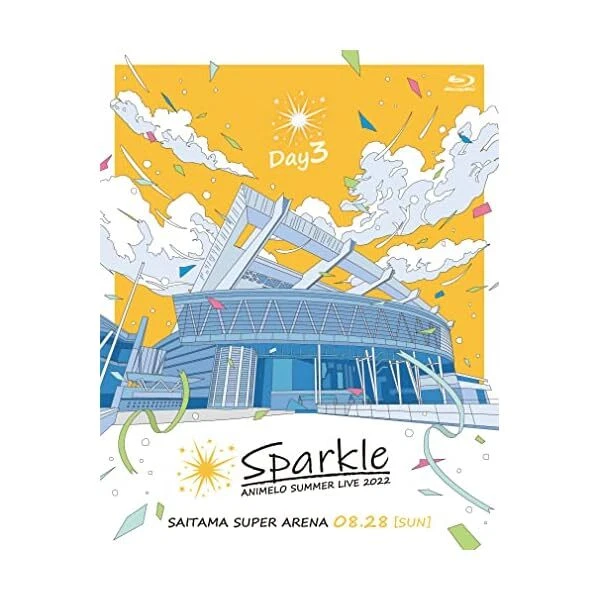 ANIMELO SUMMER LIVE 2022 -Sparkle- DAY3 (Blu-ray) (No Bonus) EUR