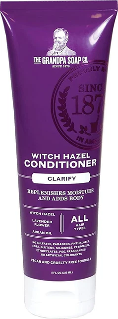 Acondicionador Witch Hazel de Grandpas, paquete de 1 de 8 oz