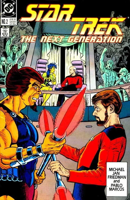 Star Trek: The Next Generation #2 VF/NM; DC | we combine shipping
