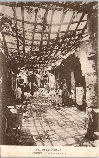 MAROC MEKNES Carte postale ancienne [REF 51619]