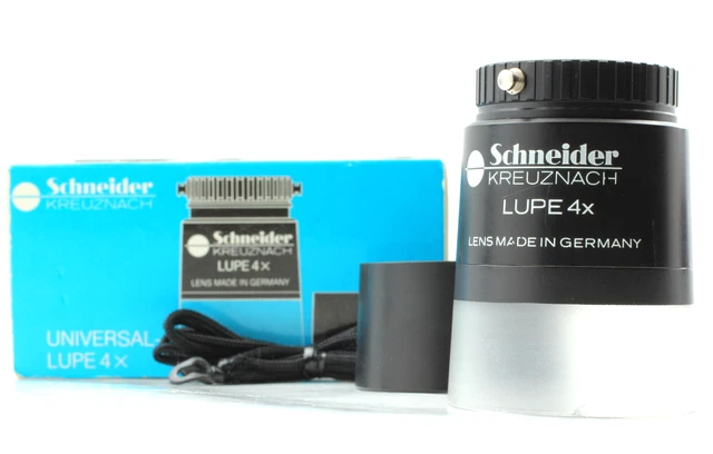 Schneider シュナイダー ルーペ マグニファイヤー 10.5X 10.5倍 スライド式 ピント合わせ ドイツ製 ケース付き レンズ RY-629G シュナイダー マグニファイヤー ルーペ 4x