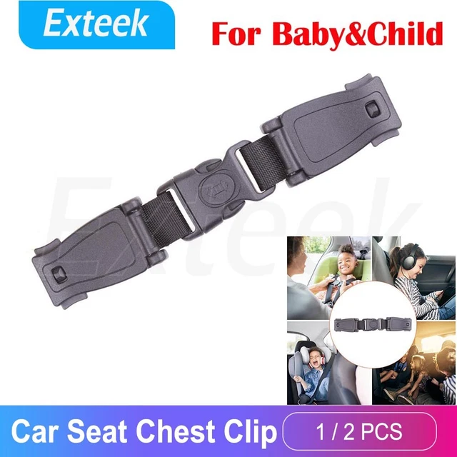 Baby Car Safety Seat Strap Clip Harness Chest Belt Child Buggy Buckle Lock AU