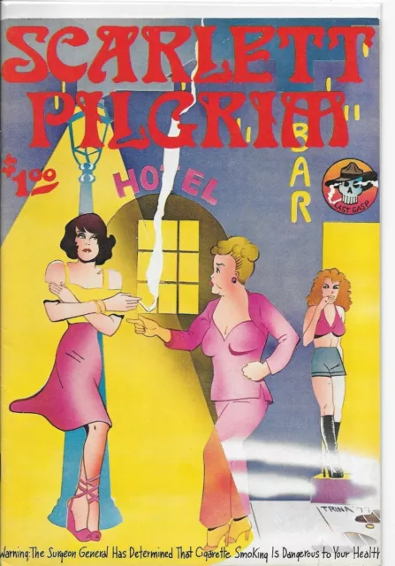 Scarlett Pilgrim By Last Gasp Comics,First Print 1977.Nm