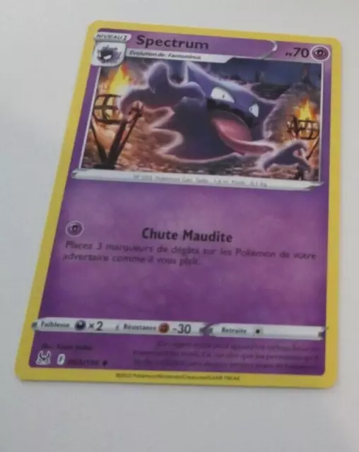 Pokemon Origine Perdue Francaise Card Carte Spectrum 065/196 Vf Fr Jcc Neuf
