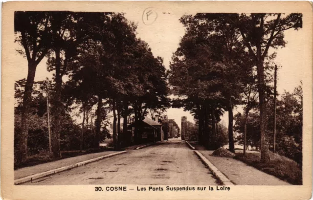 CPA COSNE - Les Ponts Suspendus sur la Loire (421016)