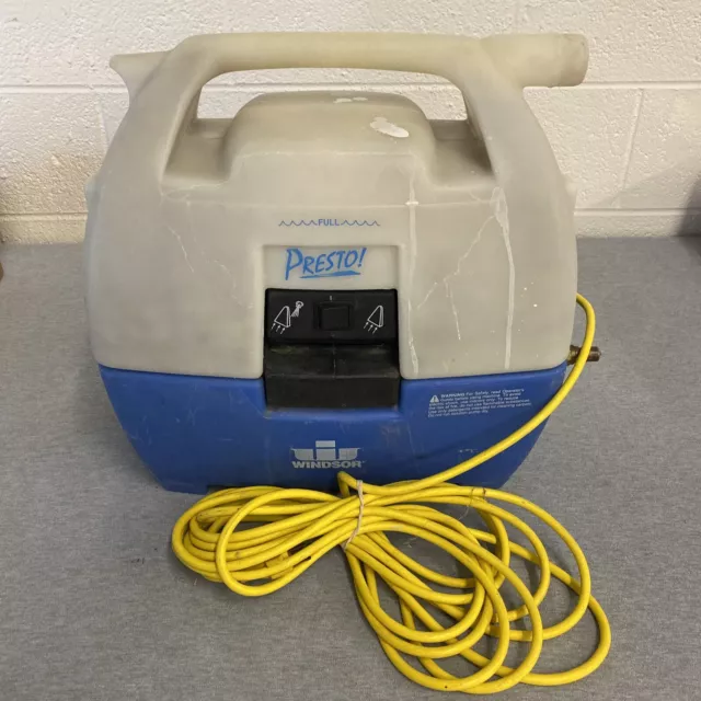 Windsor Presto PRS Carpet Extractor No Hose or Sprayer Included