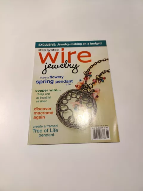 Step by Step Wire Jewelry Magazine Spring 2009 Vol 5 No 1 - BRAND NEW