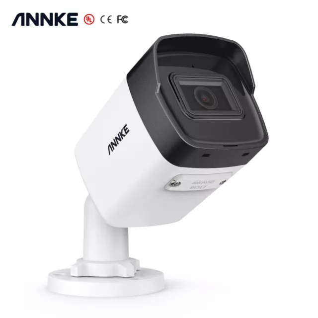 ANNKE 3K 5MP POE AI Überwachungskamera Aussen 4mm Lens Mit Audio Fernzugriff