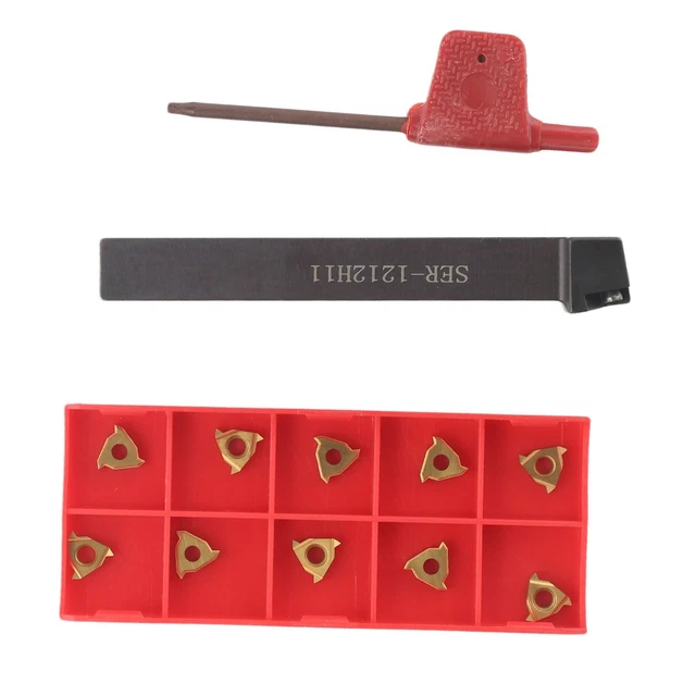 Plaquette De Tournage TCGT16T302 AK H01 - Pour Tour CNC, Traitement Aluminium, Cuivre, Bois - Lot De 10 Pièces - 2