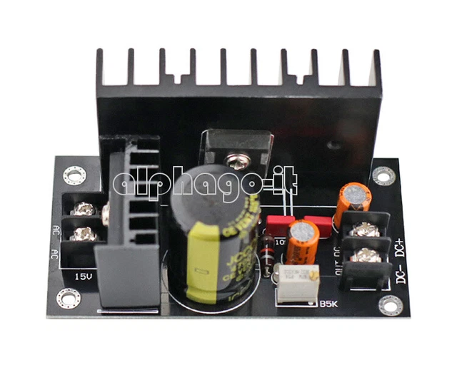 LT1083CP Dual Power Supply Bare PCB - Low Noise High Current Green Circuit Board