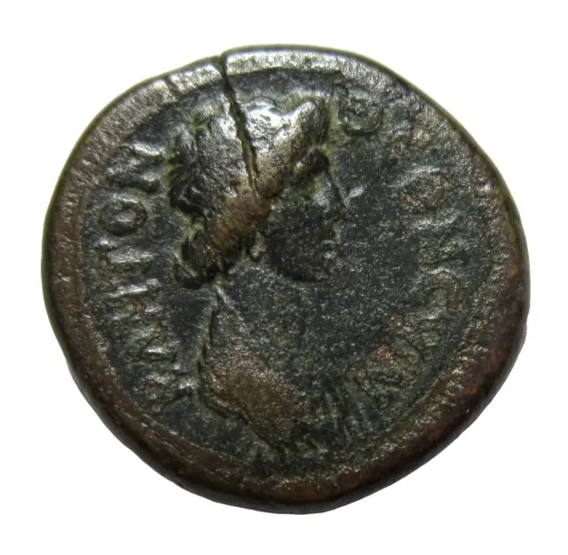 Mysia, Pergamon. Ae 18. Time Of Claudius To Nero, 41-68 Ad. Senate/Roma.