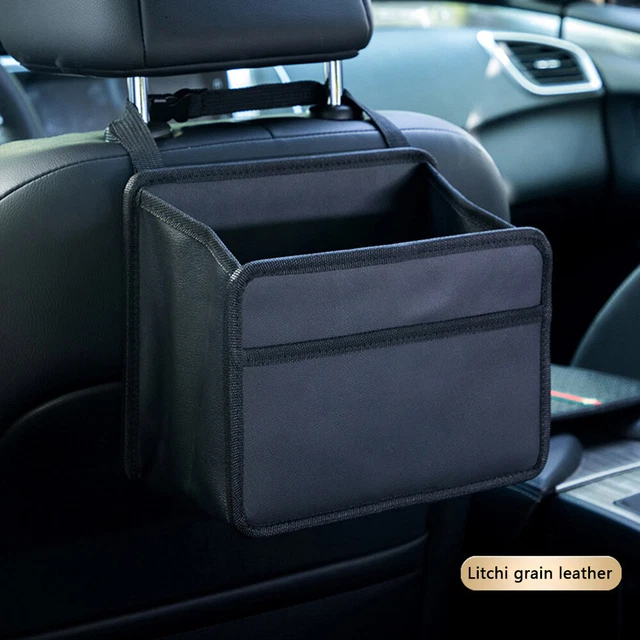 Vehicle Car Storage Bag Hanging Organizer Portable Bag Folding Garbage Organizer