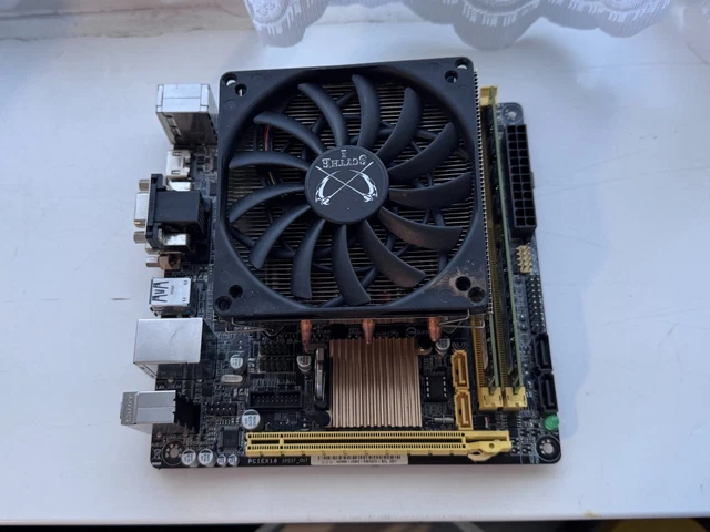 INTEL I7 4770 CPU + ASUS Socket LGA1150 ITX Motherboard + 8GB + Cooler ...