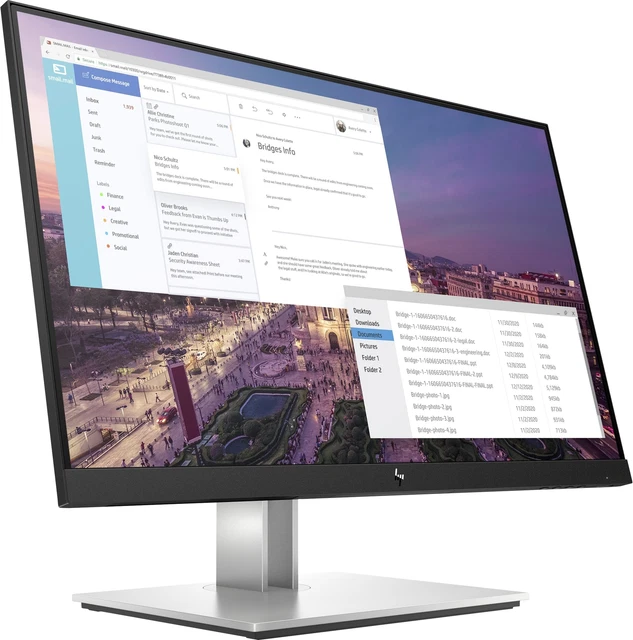 HP E-Series E23 G4, 58,4 cm (23 Zoll), 1920 x 1080 Pixel, Full HD, LCD, 5 ms 2
