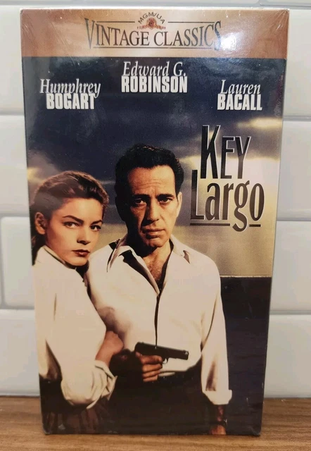 KEY LARGO VHS - Humphry Bogart Lauren Bacall Vintage Classics NEW £4.52 ...