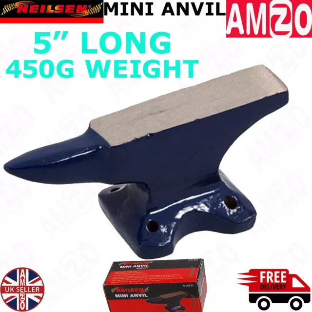 450 Gram Mini Anvil Work Bench, Block Model Jewellery Making Craft projects Tool