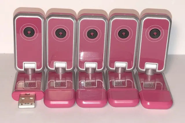 Software portátil Case Logic cámara web 2.0 USB inalámbrico rosa plug & play tal cual parte