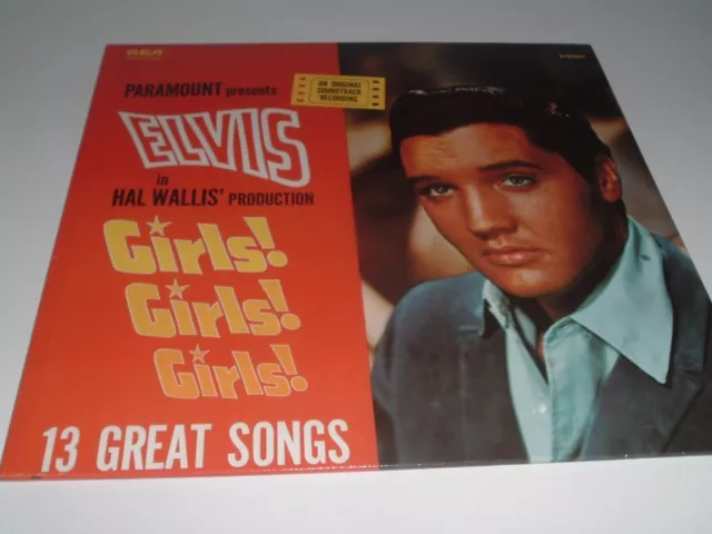 ELVIS PRESLEY - GIRLS! GIRLS! GIRLS! - Vinyl LP, Reissue, RCA NL 89048 (1983)