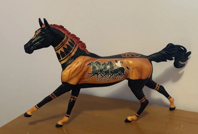 Breyer Breyerfest 2023 Horse Nemea Special Run Akhal Teke Mold Breyer Breyerfest 2023 Horse Nemea Special Run Akhal Teke Mold