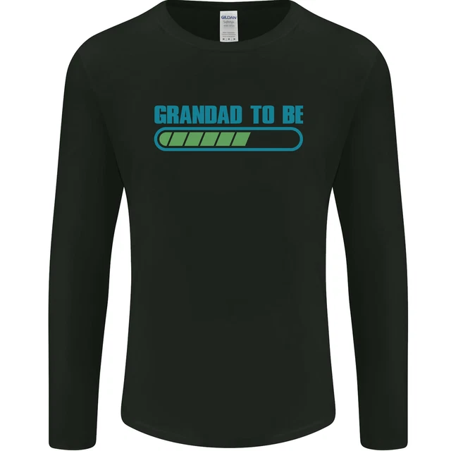 Grandad to Be Newborn Baby Grandparent Mens Long Sleeve T-Shirt