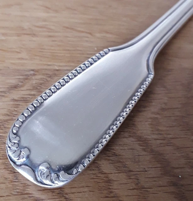 Pelle à tarte Saint Médard - Modèle Perles Art Déco - Métal argenté - 26 cm 8
