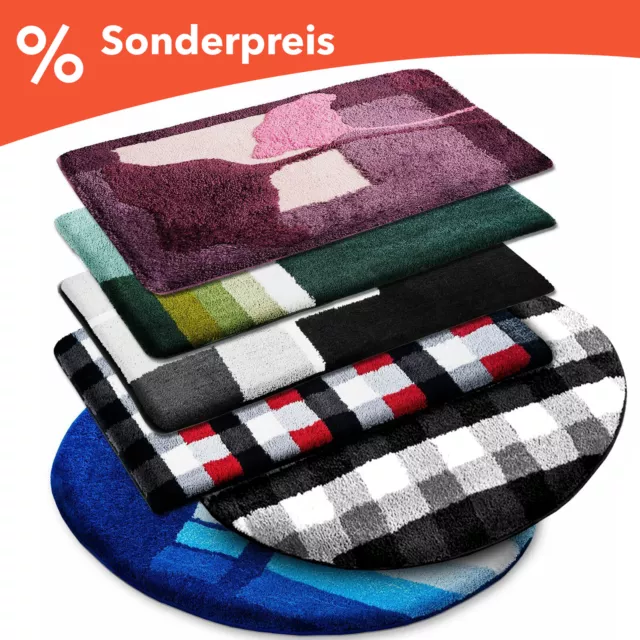 Badematten Badeteppich Badvorleger ab 1,99 Euro zzgl. Versandkosten Sonderpreis