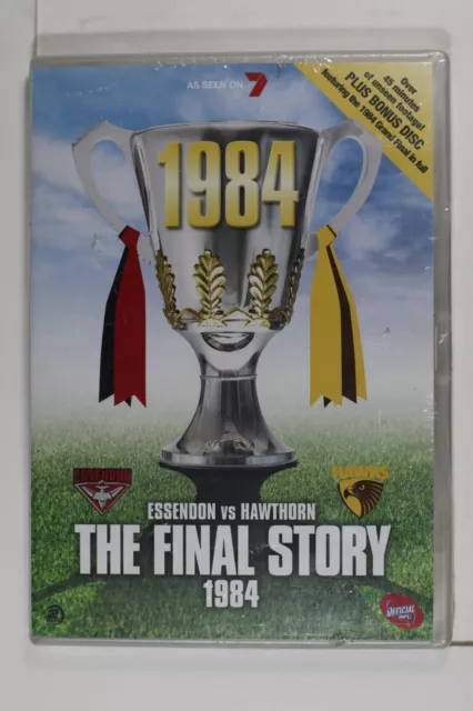 AFL - The Final Story - 1984 Grand Final Region 4 New Sealed Tracking (D1234)