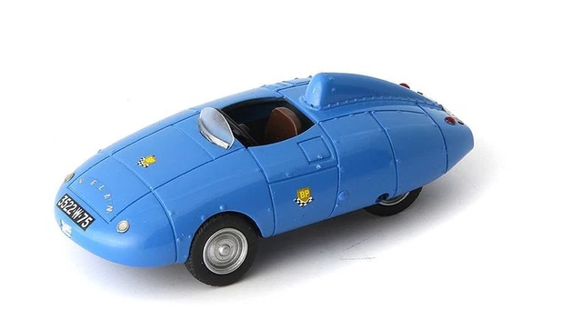 Modélisme AutoCult ATC07009 Velam Isetta Voiture De Record 1957, Bleu Clair, échelle 1:43 - Neuf Sous Boîte